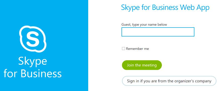 You ll be prompted to download the Skype for Business Web App, select