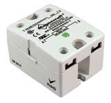 Class 6 Solid State Relays/, SPST-NC, DPST-NO, -1 Amp Rating continued WHITE Screw Terminals Blade Terminals