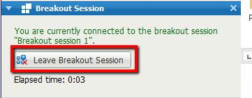 Using Breakout Sessions for Group Work Page 4 As a presenter in the