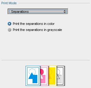 22 Xerox CX Print Server 1.0 Release Notes Separations Separations prints the job with color or grayscale separations.