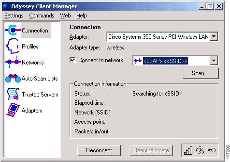Configuring Cisco LEAP Configuring Non-Cisco Client Devices for Cisco LEAP It is possible to configure other client devices for use with the Cisco Wireless Security Suite.