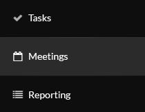 IRB Members can use the Meetings screen to access the studies that are assigned to their review board(s).