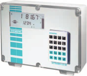 SITRANS LU and LU Siemens AG Overview Overview The SITRANS LU is an ultrasonic long-range level controller for liquids and solids in a single vessel up to 6 m ( ft).