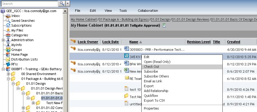 Revise for Version Control Check Out Files to Local Drive.