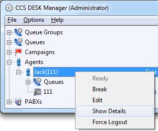 When an agent is on a call to a contact whose details are registered in an integrated CRM, the details of the caller will be displayed in the CCS Desk