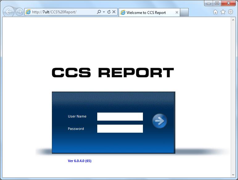 3. Using CCS Report Web The CCS Report Web Application allows users to run reports, subscribe to scheduled reports, print and export reports in Excel or