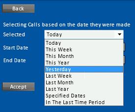 3.3.1 Date Range To change the date range, click on the Edit label on the right