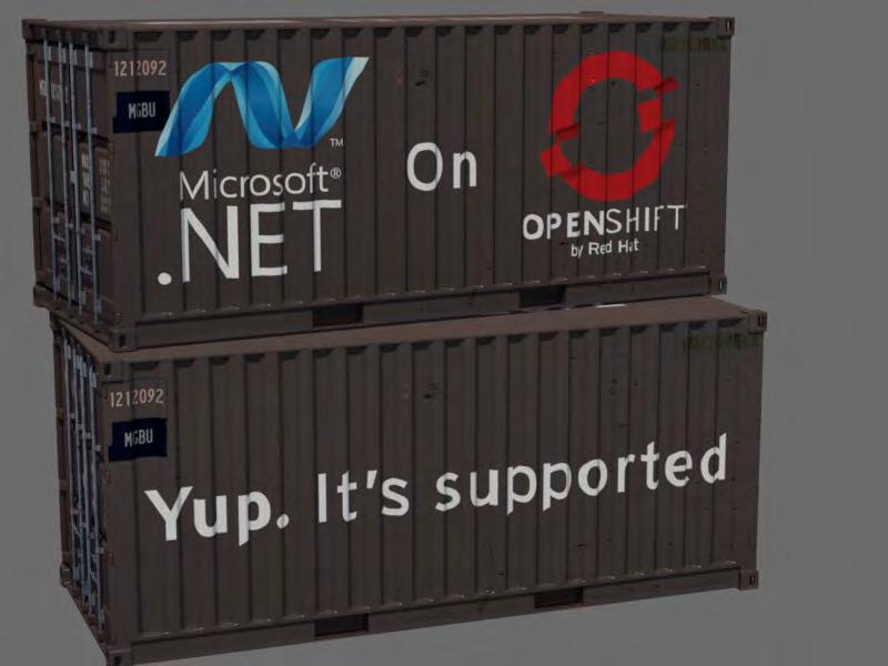 OpenShift and native.net OpenShift provides.
