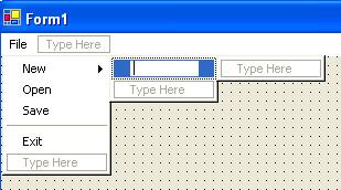 They usually have an arrow to indicate that there s an extra menu available. You will have seen these plenty of times in Windows programmes. You can create our own sub menus quite easily.