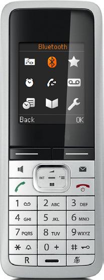 OpenStage SL4 professional DECT The OpenStage SL4 professional is for use with DECT networks.