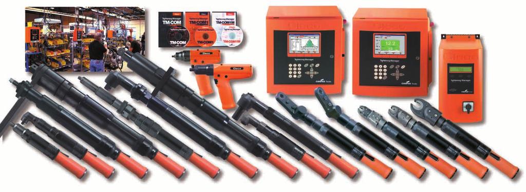 The Total Solution For Critical Fastening Operations Any number of companies can offer you power hand tools. Only Cooper Power Tools can offer you the innovative concept of Tightening Management.