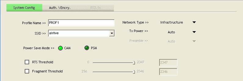 If you selected an access point from the list, and its SSID is not hidden, the SSID will be filled automatically; however, you can modify the SSID by yourself.
