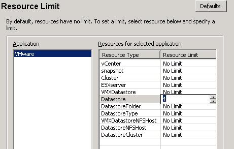 Configure NetBackup access to VMware Setting global limits on the use of VMware resources 45 To set limits on the use of VMware resources 1 In the NetBackup Administration Console, click Host