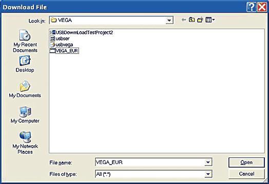 Mouse-click on the "Open" Screen Button (See Figure 9 a) to launch the selected d file. b 8.