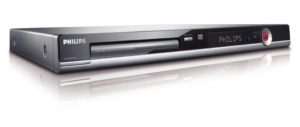 HDD & DVD Player/ Recorder DVDR3450H DVDR3452H DVDR3460H