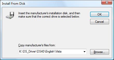 13 Install the printer driver window When the Install From Disk window appears, use Browse.