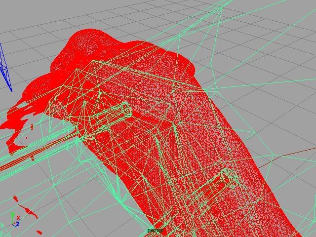 After the simulation has run its course, a mesh needs to be created.