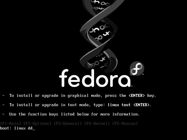 driver from the driver disk. 6) Continue the installation as usual. You can refer to Fedora Linux installation guide.