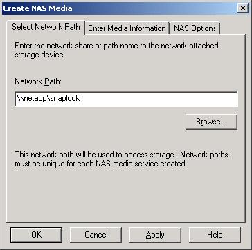 3. Select Network-Attached Storage and click Next.