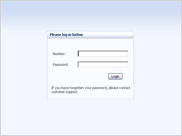 To log into CommPortal enter your phone number and your password, and click on Login. 1.