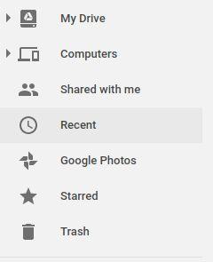 Google Drive Click the GRID and then click DRIVE. You can also click the DRIVE icon on your toolbar if you see it.