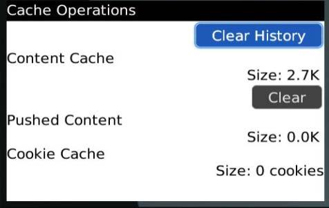 1) Enter into Menu->Option->Browser Configuration; configure referring to the following figure. 2) Enter into Menu->Option->Cache Operations, clear up browser cache.