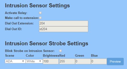 Dial Out ID: Enter in the GUN number associated with the User (64-character limit). Click to test the door sensor settings.