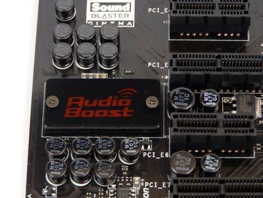 Placed far from other components Discrete sound cards are less common