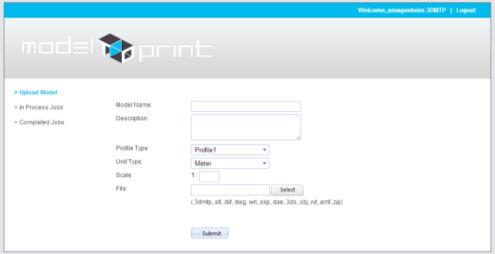 Ensuring the ability to print in 3D Easy to use Full service on-line portal Secure