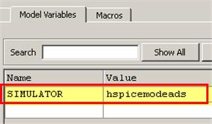 New Simulation Feature: Use HSPICE Compatibility Mode Simulation link in ADS Enables model files in IC-CAP with Circuits