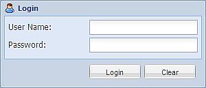 Chapter 3: Getting Started Logging In To log in to the web interface, you must enter a user name and password.
