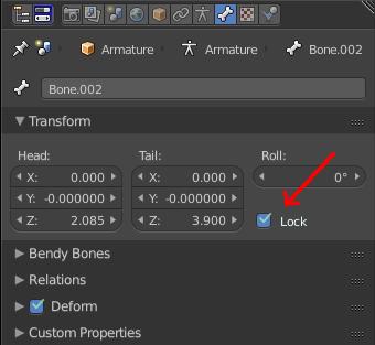 Inherit Rotation Turns on or off the Inherit Rotation checkbox in the Relations panel, and so its functionality, in the Bones tab in the Properties editor.