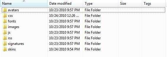 in a folder, the files are loose. Now unzip the phpvms file content into the folder you made "phpvms" 1.02 It is a good idea to browse around the folder and get familiar with its content.