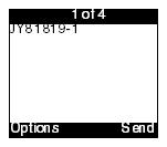 5. Select Delete (Figure 1 29). FIGURE 1 29. Deleting Stored Data How to Transfer Stored Data to a Host Computer 1.