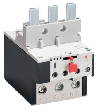 Thermal Overload Relays for BF Series Contactors Phase failure / single phase sensitive Three poles (three phase) RF82 11 RF95 3... RFA82 11 RFA95 3.
