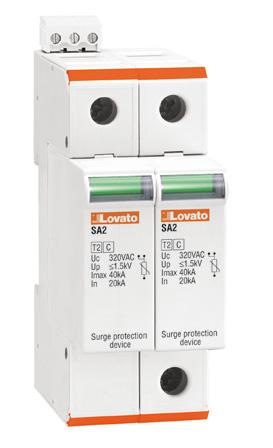 Surge Protection Devices Surge protection devices Type 2 for photovoltaic applications with plug-in cartridge SA2 DG.