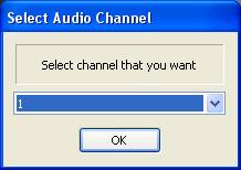 User s Manual If you want to send audio to the selected remote site, click the button and talk into the microphone.