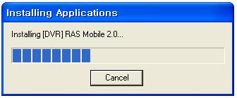 User s Manual 4. The progress bar shows the installation progress. 5. When the following dialog box appears, select OK to complete the installation. 6.