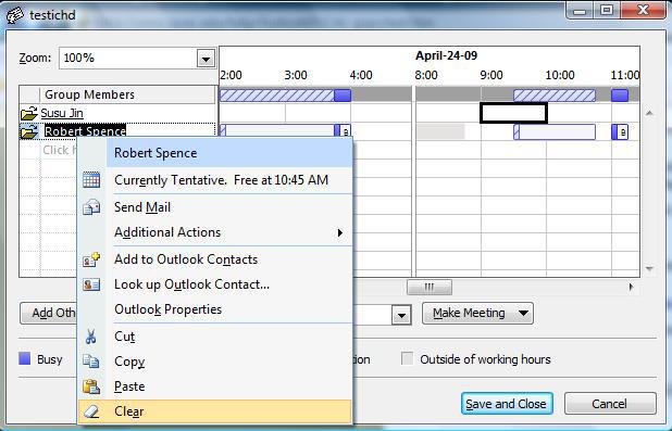 Add a Member to a group 1. From the Navigation Pane click Calendar. 2. From the Actions menu, select View Group Schedules. 3. From the list select the desired Group Schedule. 4.