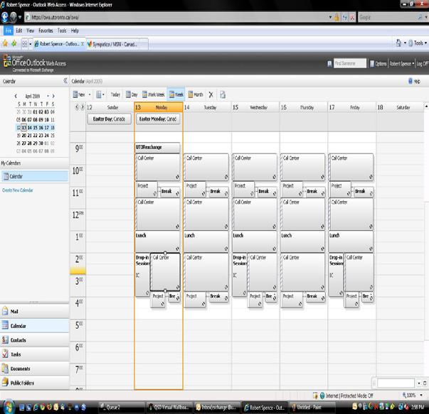 Calendar option> Calendar work week, select the days that you want to show in calendar: Customize Colors Tool> Options>Agenda>Color Tool> Option> Calendar Option > Calendar N/A Options > Default