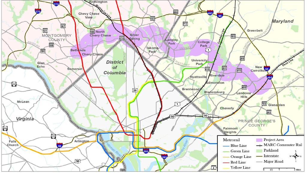 and New Carrollton in Prince George s County.