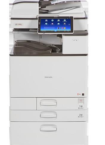 expansion kit, the MX-3050N supports PANTONE color matching, which is not available on the Ricoh