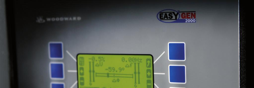 easygen-2000 THE NEW ENERGY EFFICIENCY The easygen-2000 is a gen-set control for paralleling and loadsharing applications.