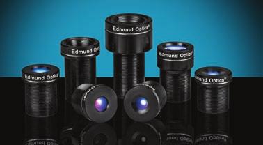 FINITE CONJUGATE M12 μ-video LENSES Standard Green Series and High Resolution Blue Series Available All Glass Design to Maximize Performance 2D and 3D Models Available Online TECHSPEC Blue Series M12