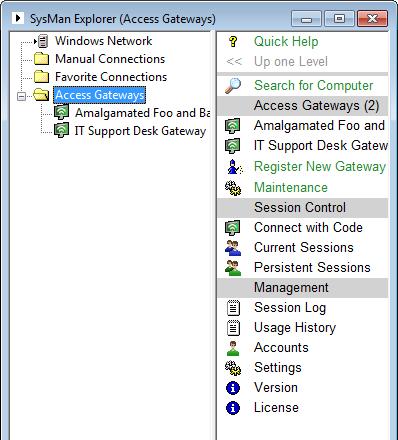 Managing Multiple Access Gateways If you have multiple Access Gateways in your environment, you may sometimes need to perform management actions on them as a group.
