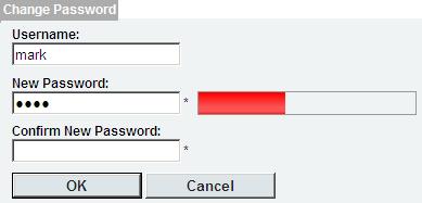 Introduction: Logging In 2.6 Changing Your Password The administrator, supervisors and agents who have logged in can select to change their password. This option is not available for wallboards.