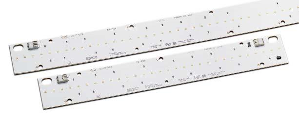 LED Line CSP Tuneable L28/56 W4 Technical Notes LED built-in module for integration into luminaires Dimensions WU-M-522: 280x40 mm WU-M-523: 560x40 mm Driving current: 350 ma / 500 ma / 700 ma