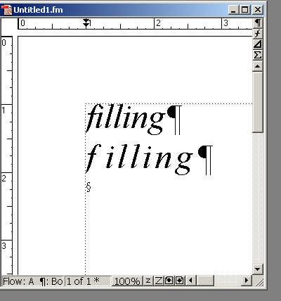 Kerning The purpose of kerning is to allow closer spacing of characters with kerns and other characters.