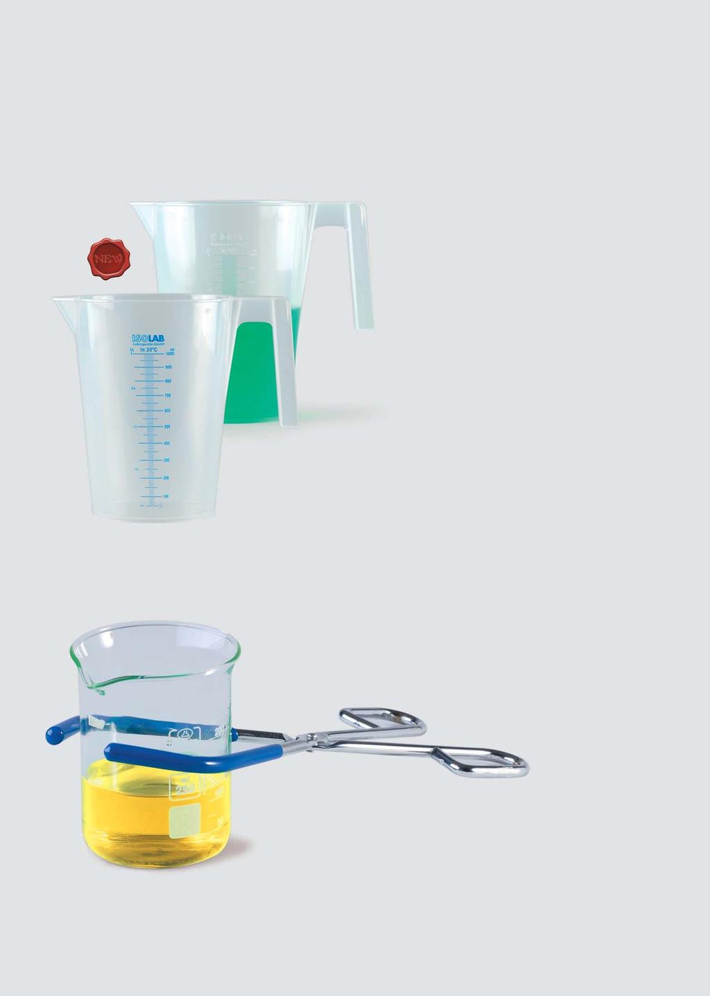 analytical laboratory high form beakers with handle polypropylene Manufactured from ultra clear virgin polypropylene which provides thick walls with superior chemical resistance.