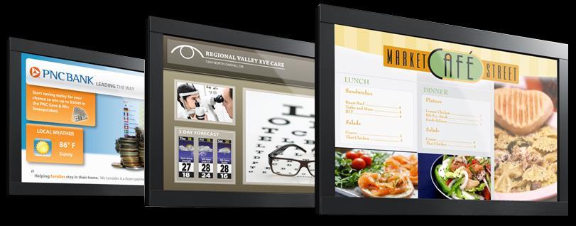 Digital Signage; Build an amazing presentation on your PC and push it to unlimited number